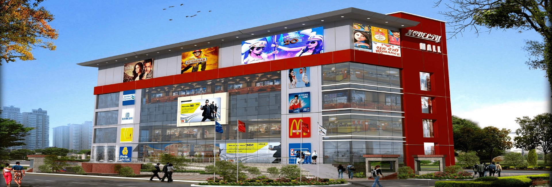 Omaxe Novelty Mall Banner Image